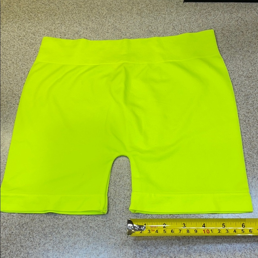 Stretch Shorts 🩳 .Hot yellow,Orange, Pink, & Blue